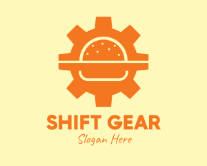 Burger Gear Restaurant logo design