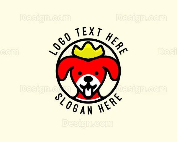 Royal Dog Veterinarian Logo