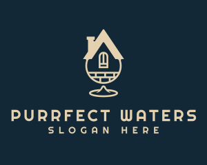 Home Water Business logo design