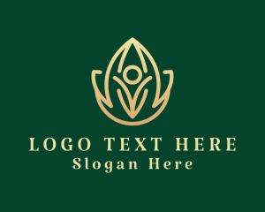 Gold Yoga Studio  logo