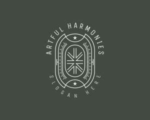 Classic Minimalist Hipster logo