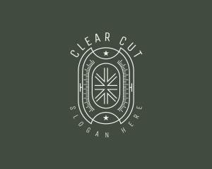 Classic Minimalist Hipster logo design