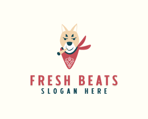 Cigar Hip Hop Dog logo