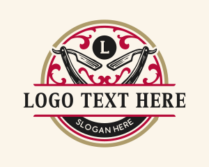 Razor Barbershop Grooming logo