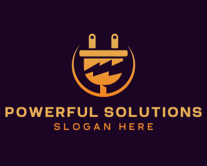 Electric Power Plug logo design