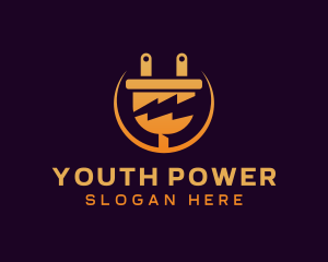 Electric Power Plug logo design