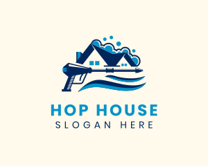 House Pressure Cleaning logo design