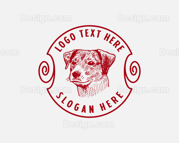 Canine Puppy Dog Logo