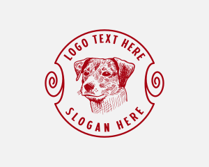 Canine Puppy Dog logo