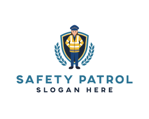 Female Police Officer logo