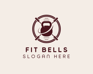 Kettlebell Weights Fitness  Logo