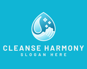 Waterdrop Hand Sanitizer logo