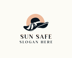 Fashion Sun Hat logo design