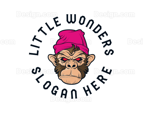 Urban Beanie Monkey Logo