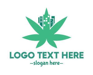 Cannabis City Leaf logo