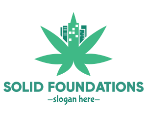 Cannabis City Leaf logo