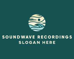 Beach Wave Resort  logo design