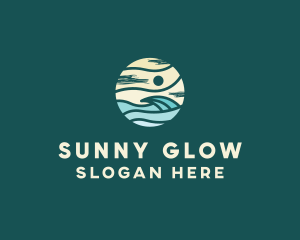 Beach Wave Resort  logo design