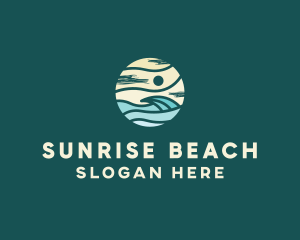 Beach Wave Resort  logo design