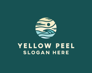 Beach Wave Resort  logo design