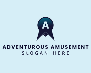 Outdoor Adventure Mountain  logo design