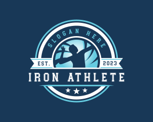 Volleyball Team Athlete logo design