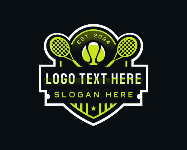  Sports Tennis Ball logo