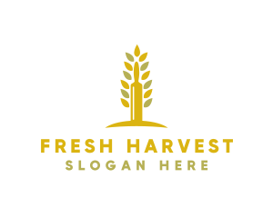 Wheat Pastry Restaurant logo design