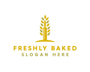 Wheat Pastry Restaurant logo design