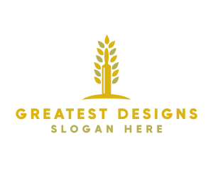 Wheat Pastry Restaurant logo design