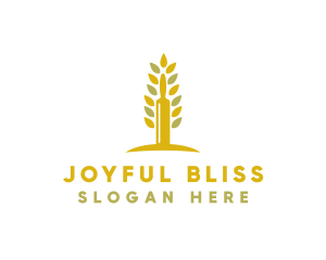 Wheat Pastry Restaurant logo design