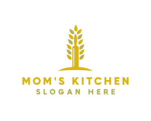 Wheat Pastry Restaurant logo design