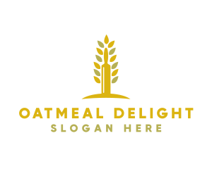 Wheat Pastry Restaurant logo design