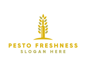 Wheat Pastry Restaurant logo design