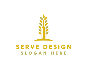 Wheat Pastry Restaurant logo design