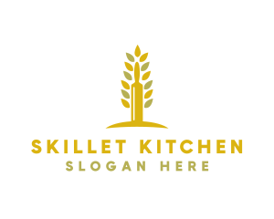 Wheat Pastry Restaurant logo design