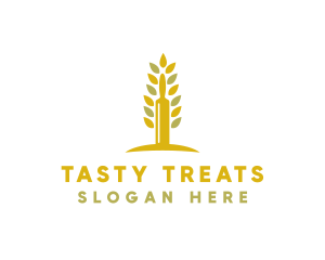 Wheat Pastry Restaurant logo design