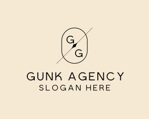 Minimalist Business Emblem logo design