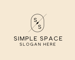 Minimalist Business Emblem logo design