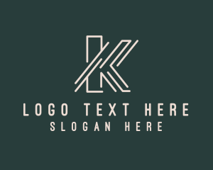 Corporate Business Letter K  Logo
