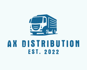 Market Delivery Truck logo design