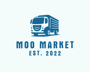 Market Delivery Truck logo design