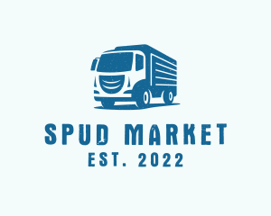 Market Delivery Truck logo design