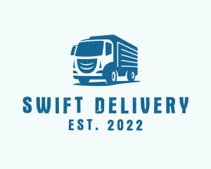 Market Delivery Truck logo design