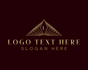 Elegant Triangle Diamond Logo