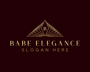 Elegant Triangle Diamond logo design