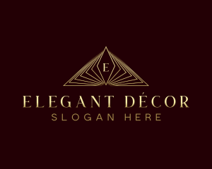 Elegant Triangle Diamond logo design