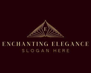 Elegant Triangle Diamond logo design