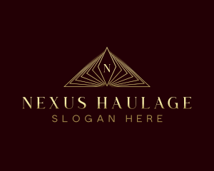 Elegant Triangle Diamond logo design