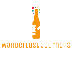 Beer Bottle Bar Logo